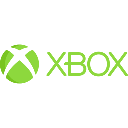 Animated Xbox-style game controller icon